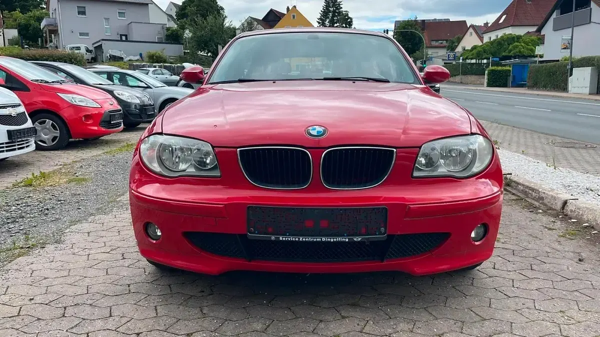 Gebraucht BMW 116 116 PS (85 kW) 2005 Rot Kleinwagen