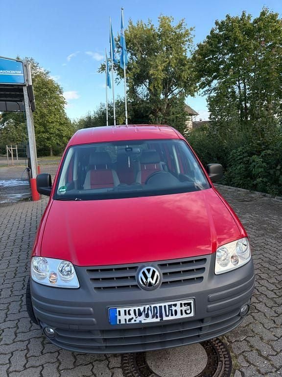 Rot Gebraucht 2008 VW Caddy Life Van / Kleinbus | 4.900 € (Fairer Preis) - Bild 1/4