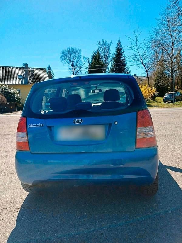 Gebraucht Kia Picanto LX 60 PS (44 kW) 2007 Blau Kleinwagen