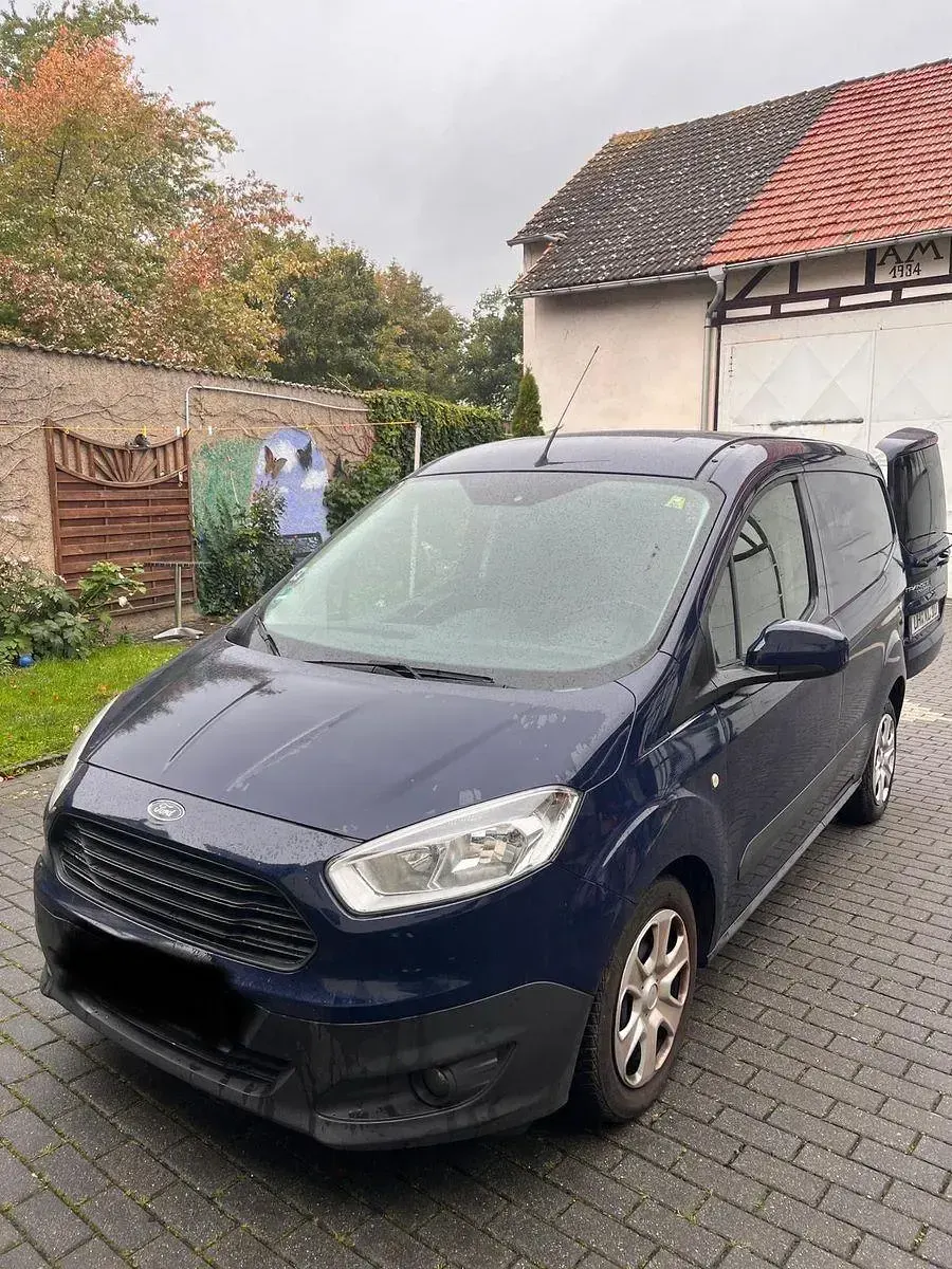 Gebraucht Ford Courier 95 PS (69 kW) 2017 Blau Van / Kleinbus