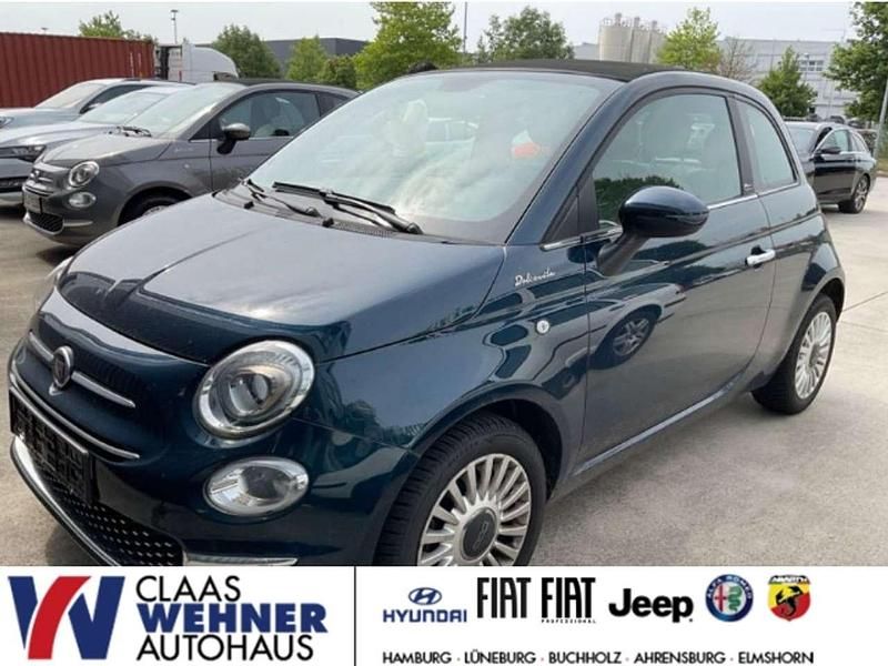 Dipinto di blu blau) (blau Gebraucht 2021 Fiat 500C Dolcevita Cabrio | 13.490 € (Fairer Preis) - Bild 1/4
