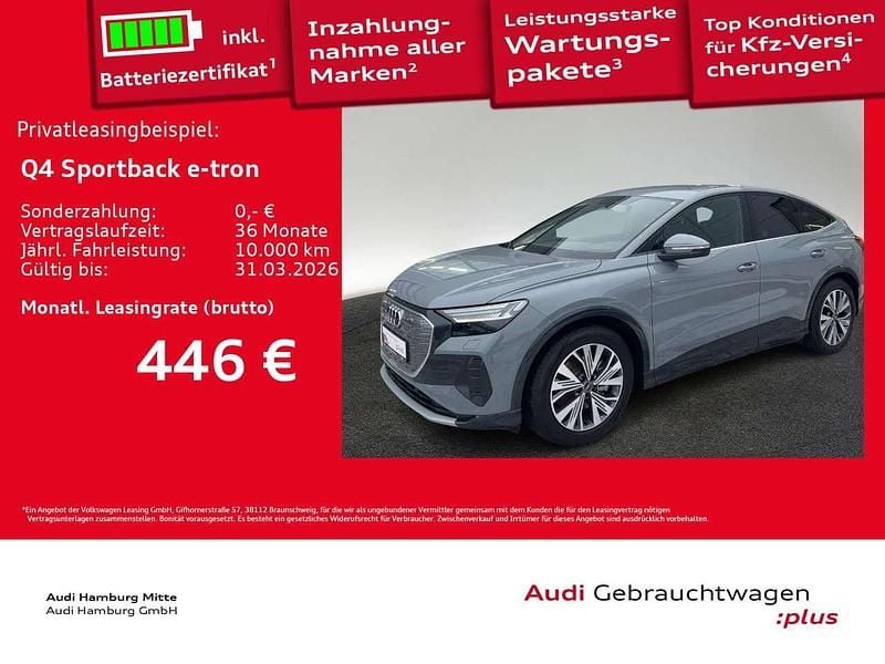 Gebraucht Audi Q4 e-tron S-Line 210 kW (286 PS) 2025 Kieselgrau SUV