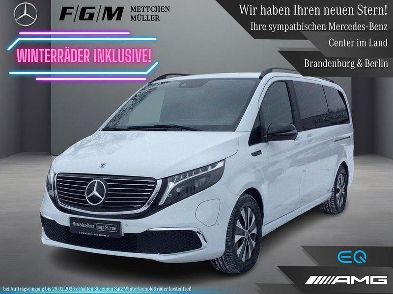 Gebraucht Mercedes EQV300 Avantgarde 150 kW (204 PS) 2021 Weiß Van / Kleinbus