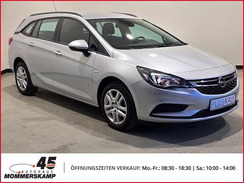 Gebraucht Opel Astra Edition 125 PS (91 kW) 2017 Grau Kombi