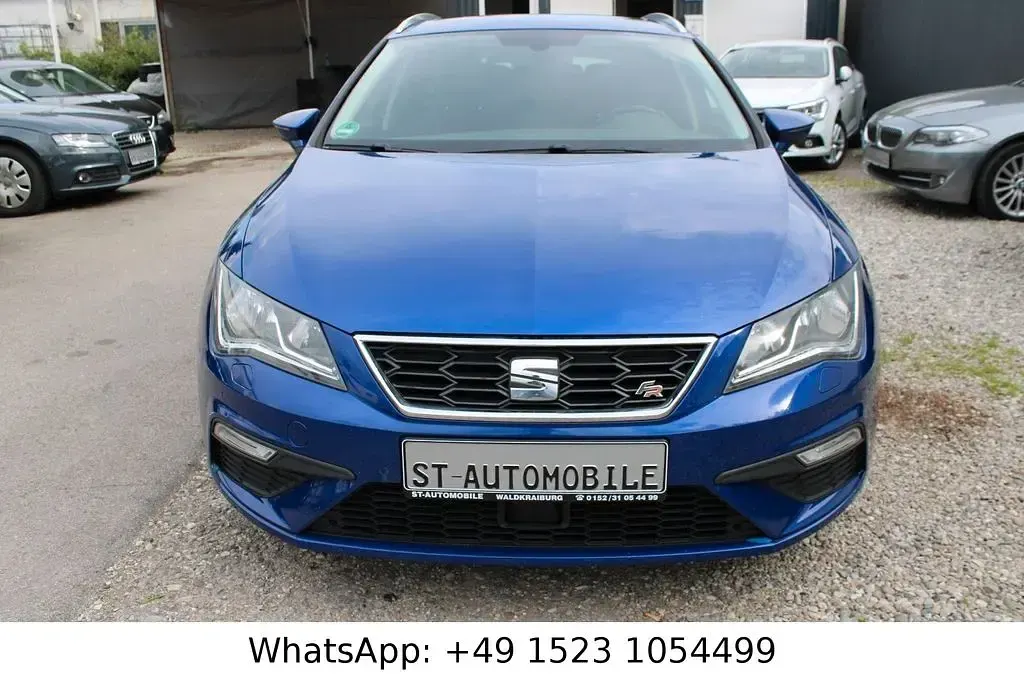 Używany Seat Leon ST FR 150 KM (110 kW) 2017 Niebieski Kombi