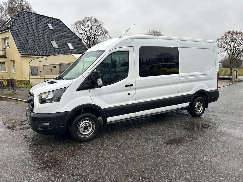 Gebraucht Ford Transit 131 PS (96 kW) 2021 Weiß Van / Kleinbus