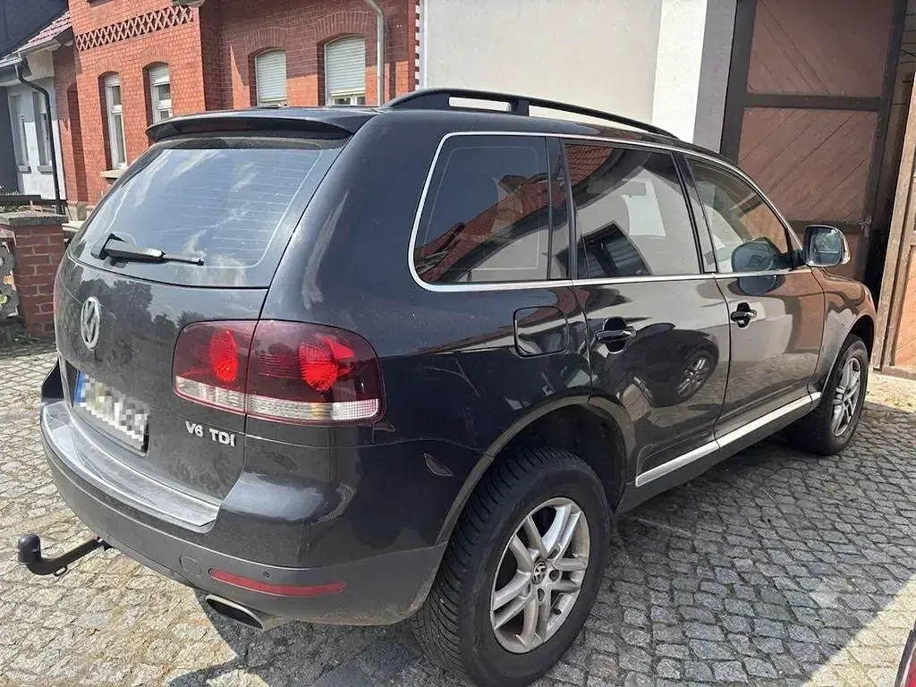 Gebraucht VW Touareg 239 PS (175 kW) 2008 Schwarz SUV