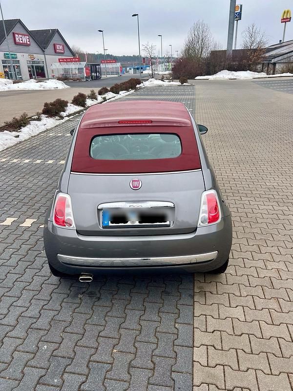 Gebraucht Fiat 500 Lounge 69 PS (50 kW) 2013 Grau Cabrio