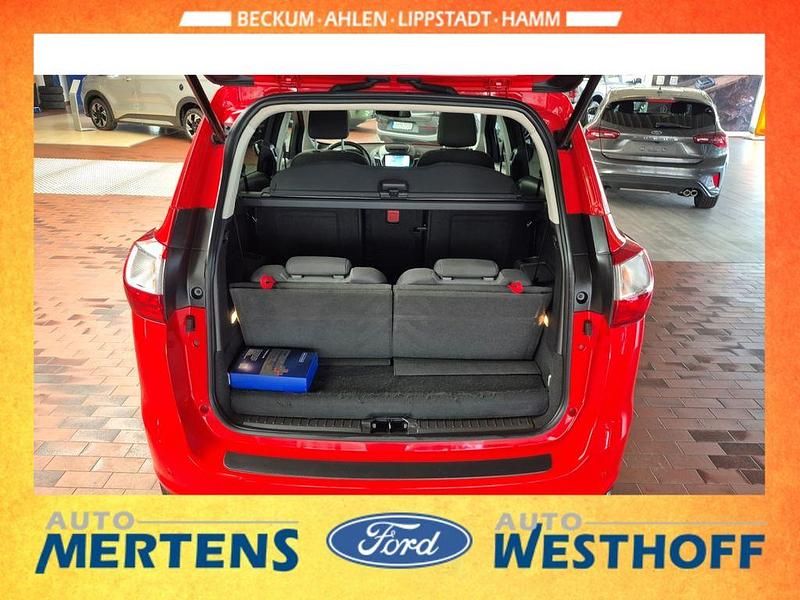 Gebraucht Ford C-MAX Titanium 125 PS (91 kW) 2018 Rot Van / Kleinbus