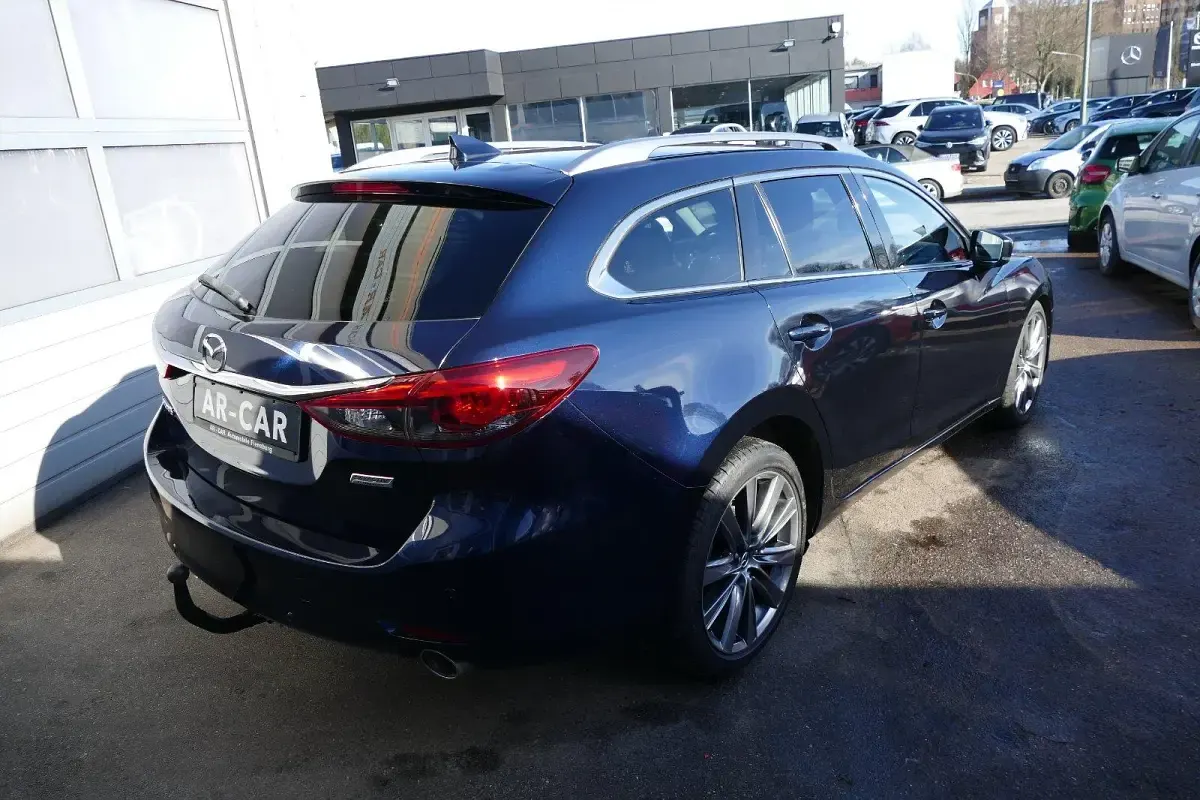 Gebraucht Mazda 6 Sports-Line 184 PS (135 kW) 2019 Blau Kombi