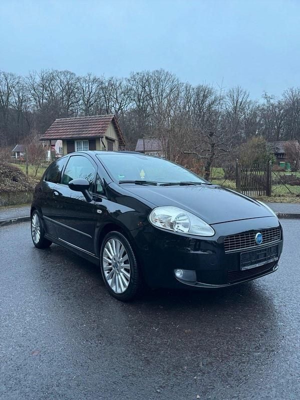 Gebraucht Fiat Punto 95 PS (69 kW) 2007 Schwarz Kleinwagen