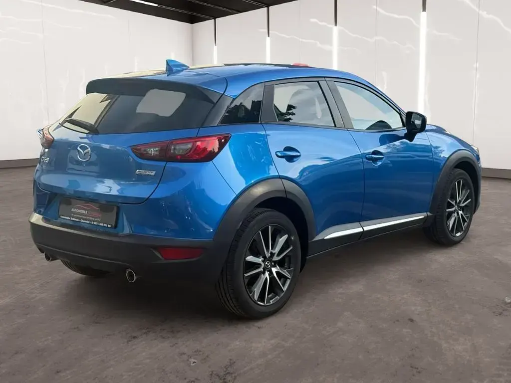 Gebraucht Mazda CX-3 Sports-Line 105 PS (77 kW) 2016 Blau SUV