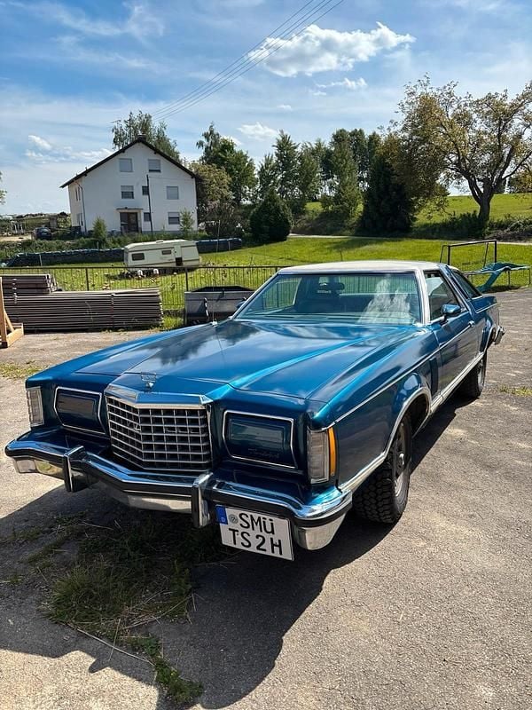 Blau Gebraucht 1977 Ford Thunderbird Coupé | 11.990 € - Bild 1/4