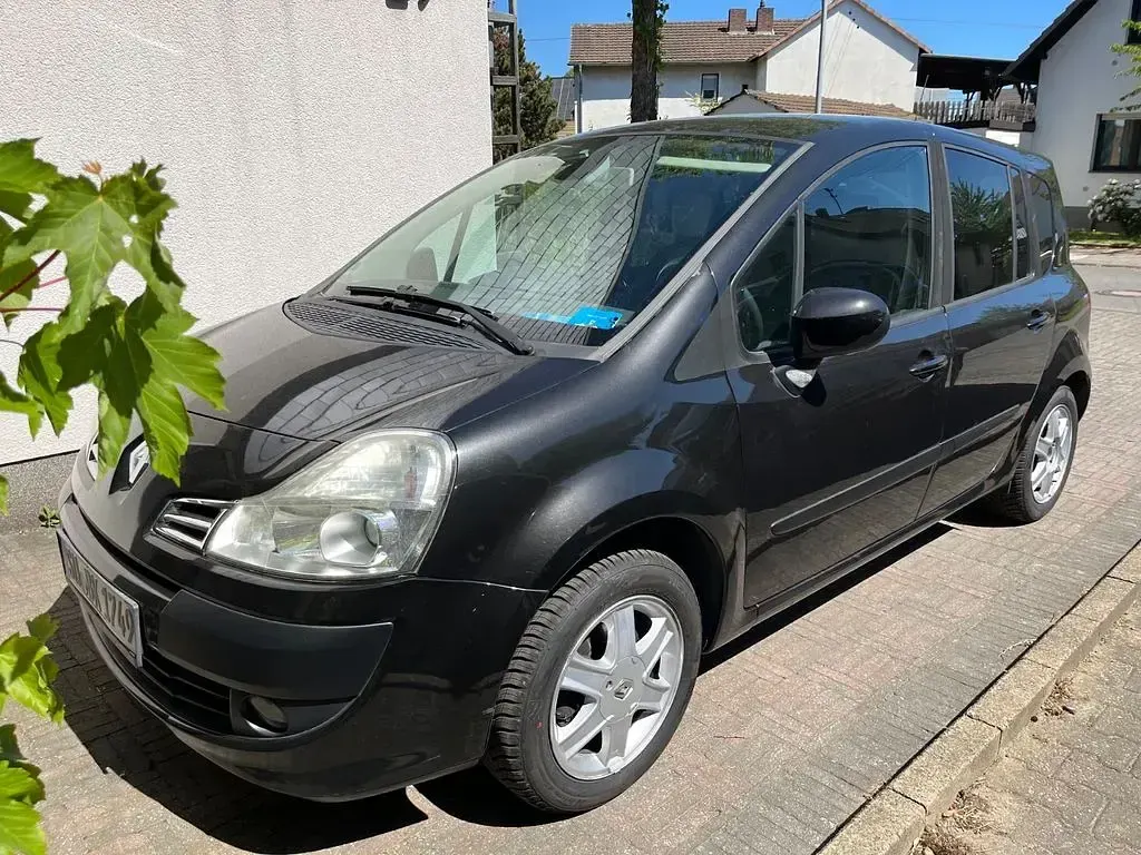Gebraucht Renault Grand Modus Luxe 101 PS (74 kW) 2009 Schwarz Van / Kleinbus