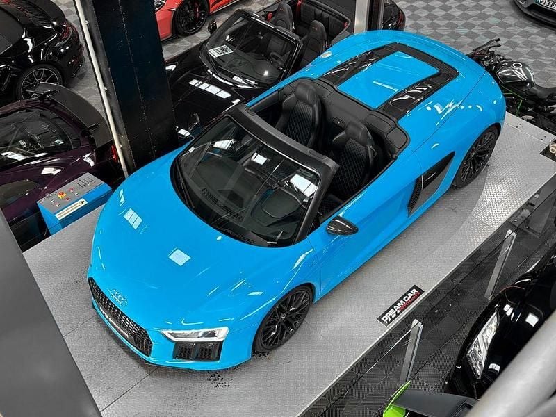 Gebraucht Audi R8 Spyder Exclusive 540 PS (397 kW) 2017 Blau Cabrio