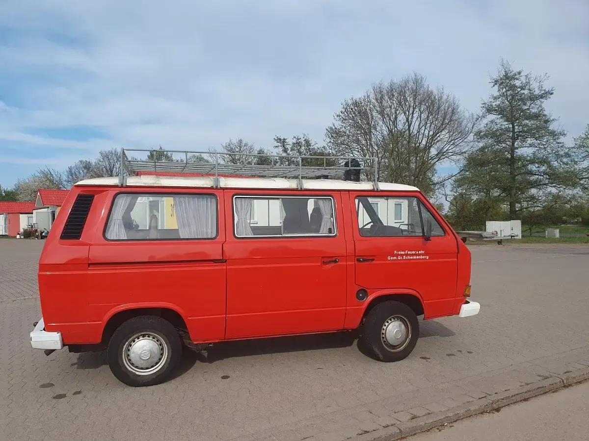 Gebraucht VW T3 51 PS (37 kW) 1988 Rot Van