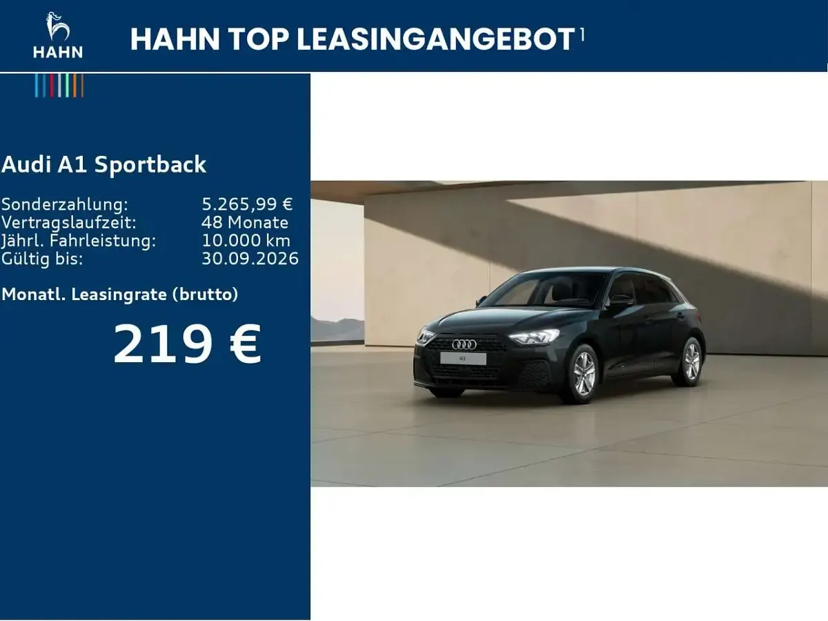 Gebraucht Audi A1 95 PS (69 kW) 2026 Mythosschwarz metallic SUV
