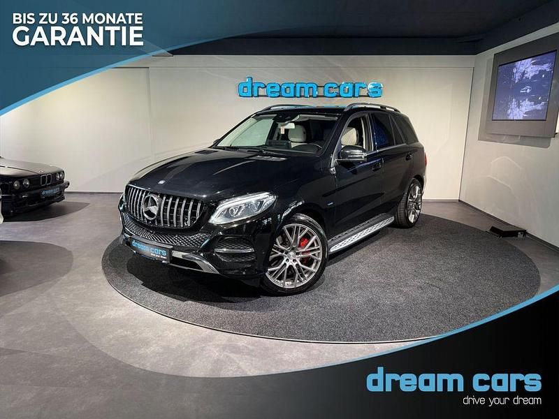 Schwarz Gebraucht 2016 Mercedes GLE500 AMG line SUV | 29.900 € - Bild 1/4