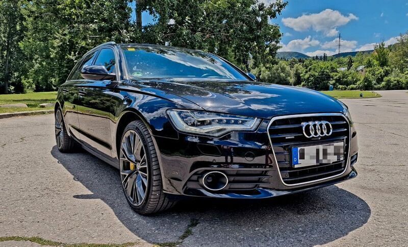 Schwarz Gebraucht 2014 Audi A6 Ambiente Kombi | 16.600 € (Fairer Preis) - Bild 1/4
