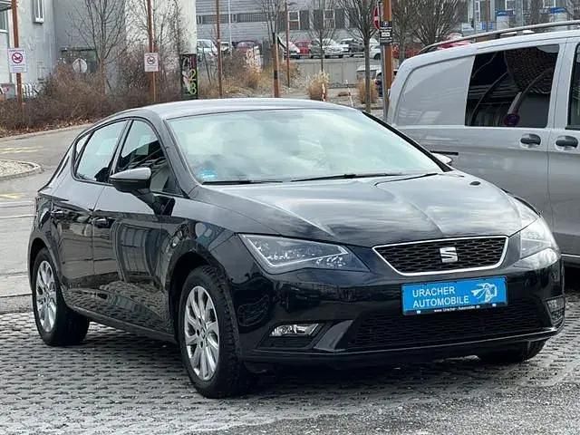 Second-hand Seat Leon Style 125 CP (91 kW) 2015 Negru Berlinǎ