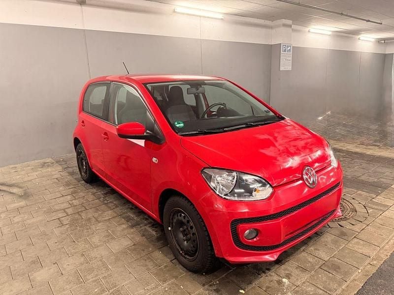 Rot Gebraucht 2015 VW up! Kleinwagen | 3.399 € (Fairer Preis) - Bild 1/4