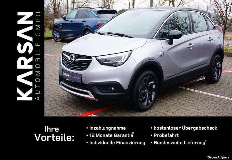 Grau Gebraucht 2021 Opel Crossland X SUV | 16.500 € (Superpreis) - Bild 1/4