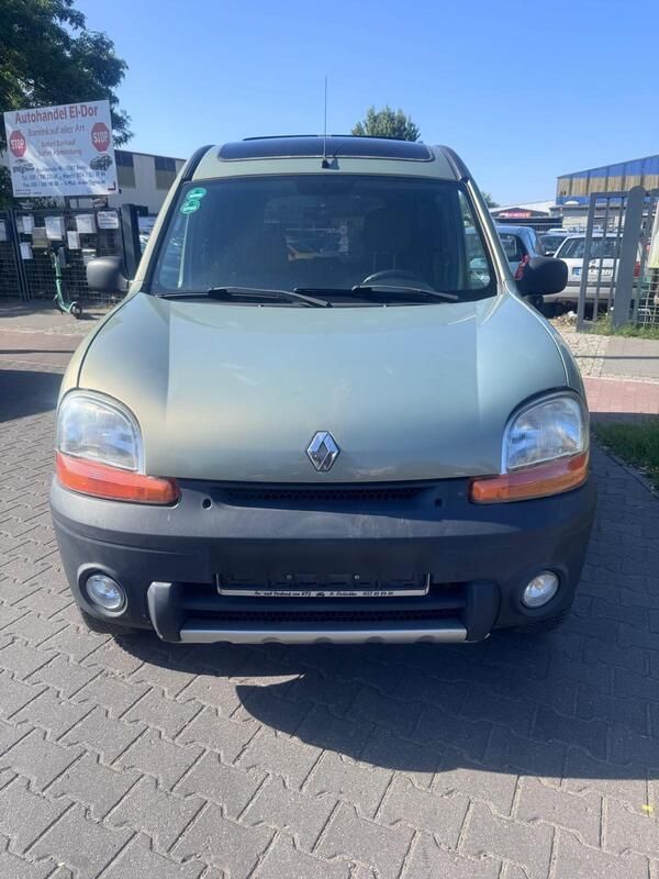 Grün Gebraucht 2002 Renault Kangoo Van / Kleinbus | 1.590 € (Fairer Preis) - Bild 1/4