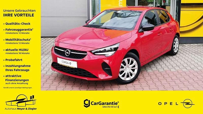 Chili rot metalic Gebraucht 2023 Opel Corsa-e Edition Kleinwagen | 21.950 € (Teuer) - Bild 1/4