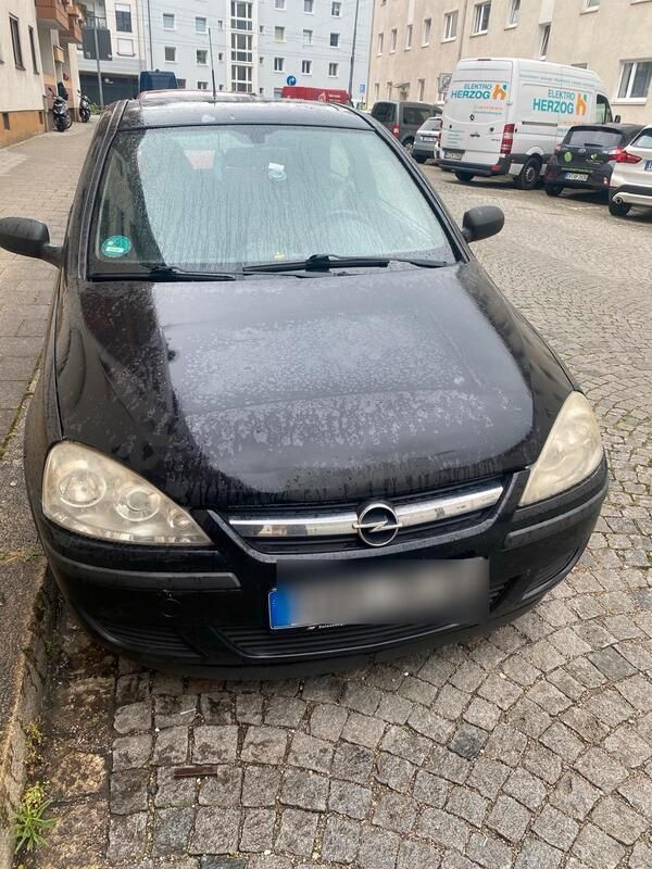 Schwarz Gebraucht 2003 Opel Corsa Kleinwagen | 1.300 € (Fairer Preis) - Bild 1/4