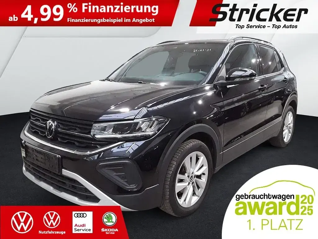 Gebraucht VW T-Cross Life 116 PS (85 kW) 2025 Deep black perleffekt SUV