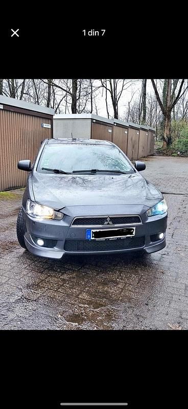 Second-hand Mitsubishi Lancer 140 CP (102 kW) 2009 Negru Berlinǎ