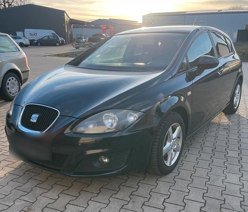 Gebraucht Seat Leon 125 PS (91 kW) 2009 Schwarz Kleinwagen