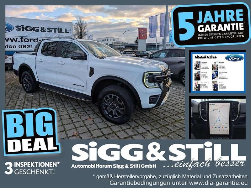 Frostweiß Gebraucht 2023 Ford Ranger Wildtrack Abholung | 42.950 € (Guter Preis) - Bild 1/3