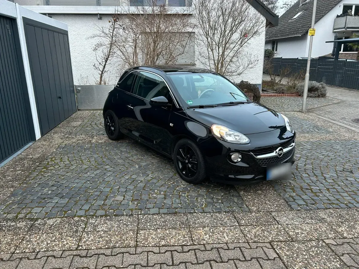 Gebraucht Opel Adam 69 PS (50 kW) 2018 Schwarz Kleinwagen