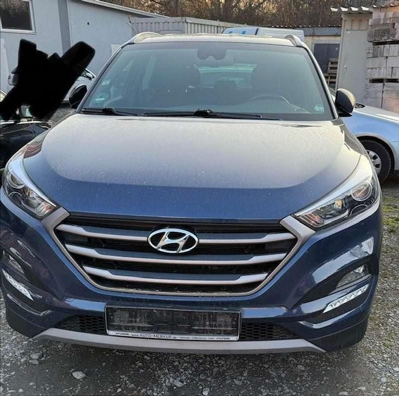Gebraucht Hyundai Tucson Passion 132 PS (97 kW) 2018 Stargazing blue / mic SUV