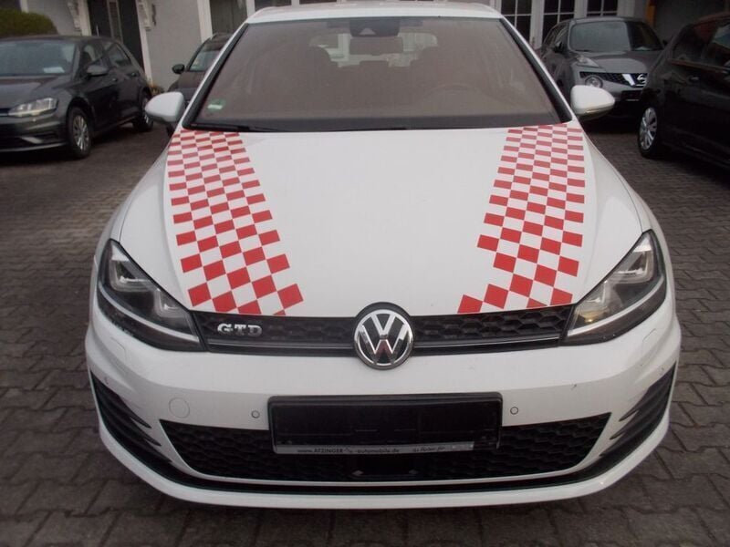 Pure white Gebraucht 2015 VW Golf VII GTD | 9.999 € (Superpreis) - Bild 1/4