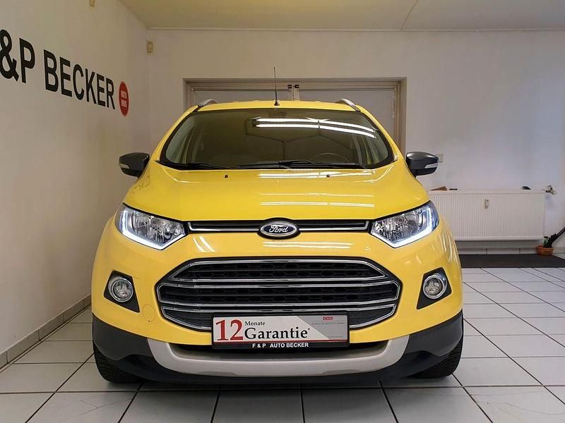 Gebraucht Ford Ecosport Titanium 125 PS (91 kW) 2014 Gelb SUV