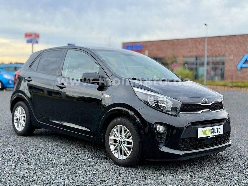 Schwarz Gebraucht 2020 Kia Picanto DREAM-TEAM Edition Kleinwagen | 11.690 € (Fairer Preis) - Bild 1/4
