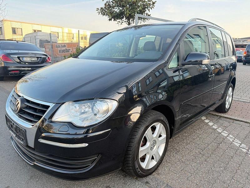 Gebraucht VW Touran 140 PS (102 kW) 2007 Schwarz Van / Kleinbus