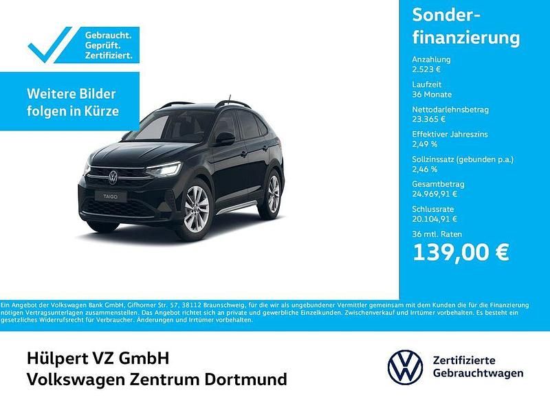 Gebraucht VW Taigo Goal 150 PS (110 kW) 2025 Schwarz SUV