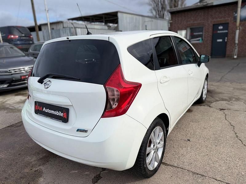 Gebraucht Nissan Note Acenta 98 PS (72 kW) 2014 Weiß Kleinwagen