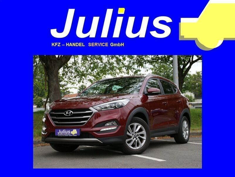 Ruby wine / mic Gebraucht 2016 Hyundai Tucson SUV | 14.990 € (Fairer Preis) - Bild 1/4