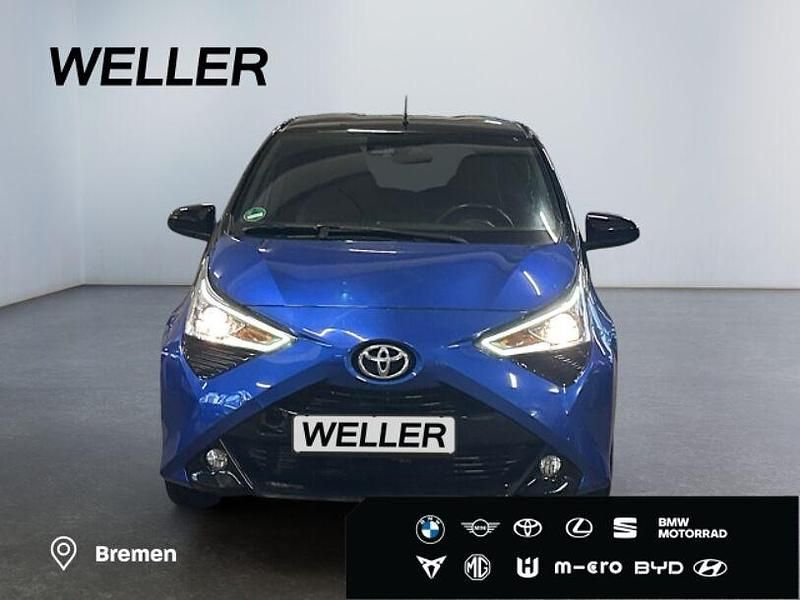 Gebraucht Toyota Aygo 72 PS (52 kW) 2021 Blau Kleinwagen