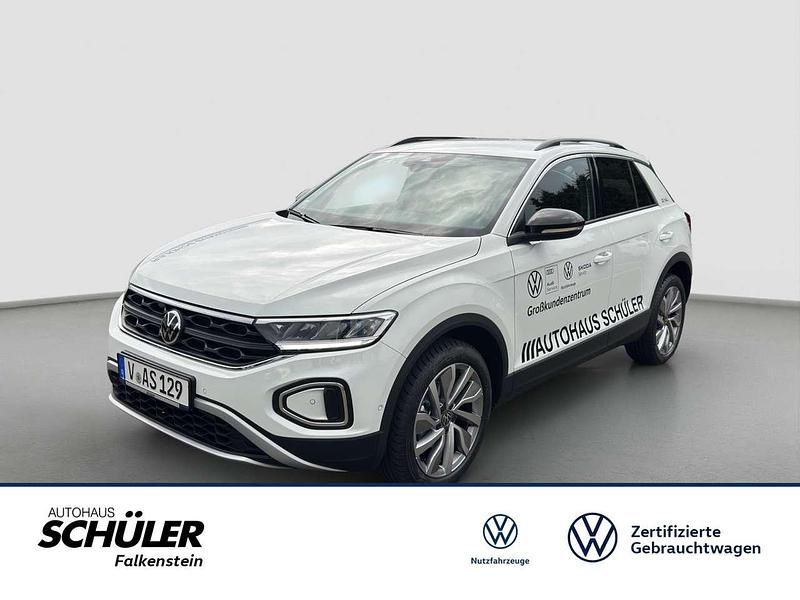 Weiß (pure white) Gebraucht 2025 VW T-Roc Goal SUV | 30.745 € (Fairer Preis) - Bild 1/4