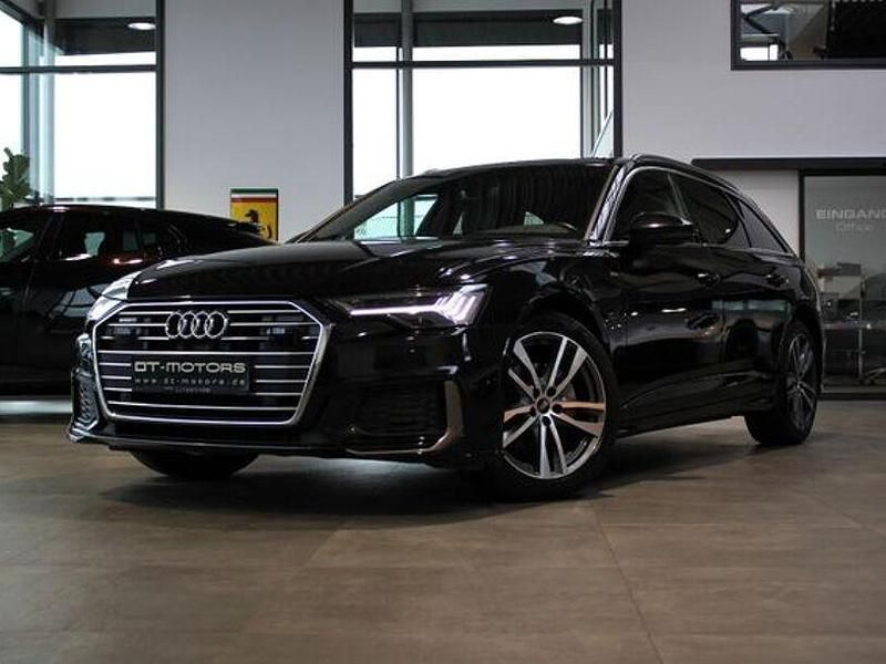 Mythosschwarz Gebraucht 2022 Audi A6 S-Line Kombi | 30.900 € (Fairer Preis) - Bild 1/4
