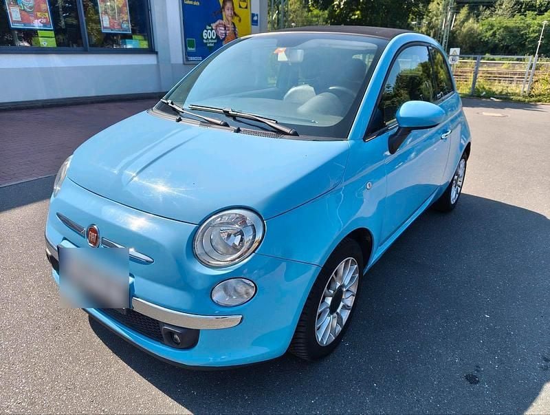 Blau Gebraucht 2011 Fiat 500 Cabrio | 5.950 € - Bild 1/4