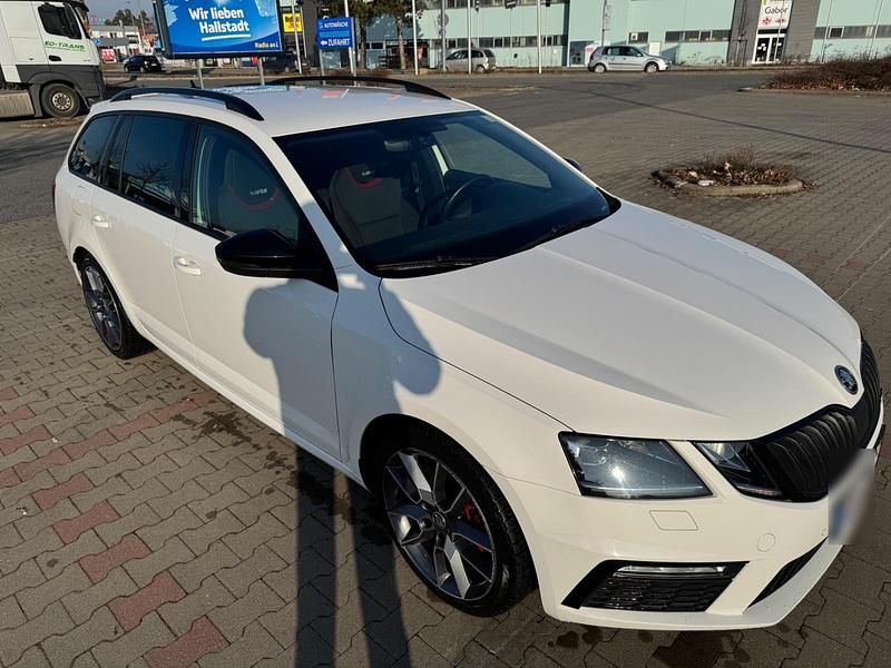 Gebraucht Skoda Octavia RS 184 PS (135 kW) 2018 Weiß Kombi