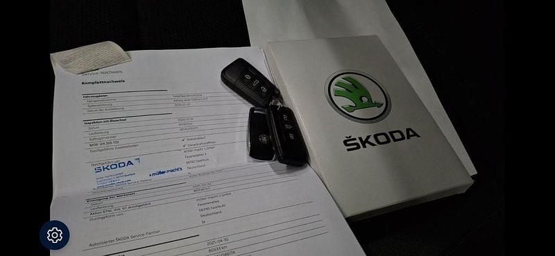 Gebraucht Skoda Karoq 116 PS (85 kW) 2022 Weiß SUV