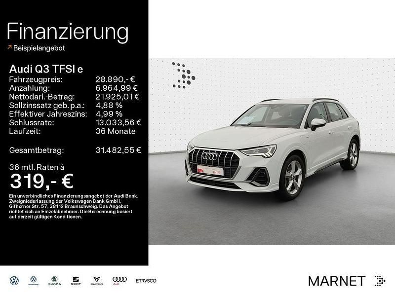 Weiß Gebraucht 2022 Audi Q3 S-Line SUV | 28.890 € (Fairer Preis) - Bild 1/4