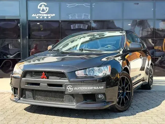 Usata Mitsubishi Lancer Evolution 295 CV (216 kW) 2011 Nero Berlina